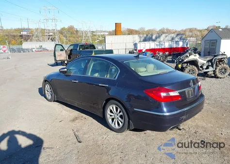 2012 Hyundai Genesis 3.8 из США, поврежденный, VIN KMHGC4DD4CU189416